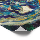 Baby in een slede door Gustav Klimt Poster (Hoek)