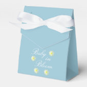 Baby in het Baby shower Bloom Bedankdoosjes (Voorkant Zijde)