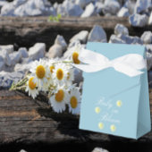 Baby in het Baby shower Bloom Bedankdoosjes