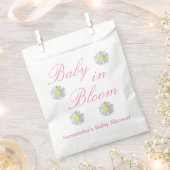 Baby in het Baby shower Bloom Bedankzakje (Geknipt)