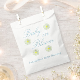 Baby in het Baby shower Bloom Bedankzakje