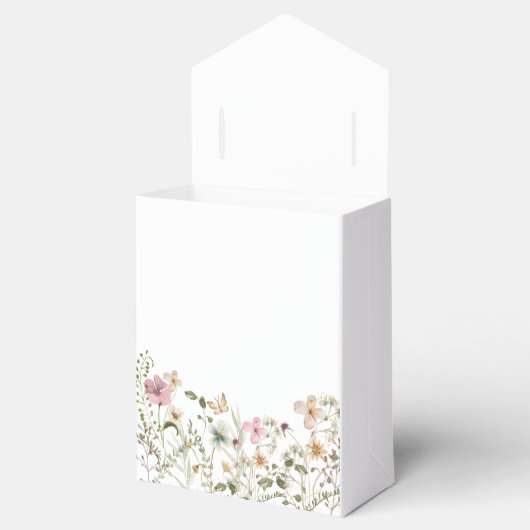 Baby in het Baby shower Bloom Girl Bedankdoosjes (Geopend)