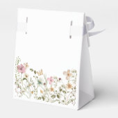 Baby in het Baby shower Bloom Girl Bedankdoosjes (Achterkant)