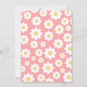 Baby in het Baby shower Bloom Kaart (Achterkant)