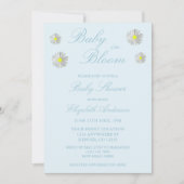 Baby in het Baby shower Bloom Kaart (Voorkant)