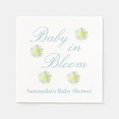 Baby in het Baby shower Bloom Servet (Voorkant)