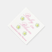 Baby in het Baby shower Bloom Servet (Hoek)