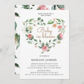 baby in het blote Baby shower (Voorkant / Achterkant)