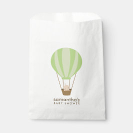Baby in het Groene Ballon Baby shower Bedankzakje