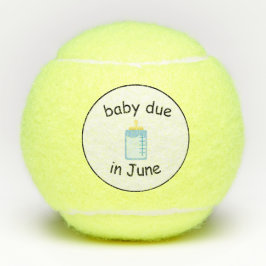 baby in juni tennisballen van dalDesignNZ