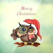 Baby in kerstPet en geschenken voor iedereen Raamsticker (Vel 3)