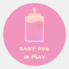 baby in mei stickers door dalDesignNZ