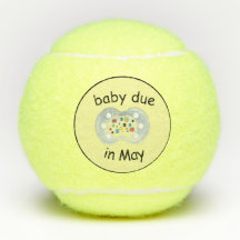 baby in mei Tennisballen