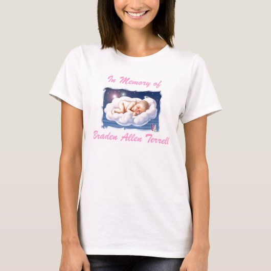 baby, in Memory Braden Allen Terrell T-shirt (Voorkant)