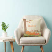 Baby in Pompoen FunnyFall Thema Babykamer Decorati Kussen (Stoel)