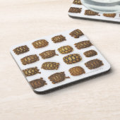 Baby in rijen bier onderzetter (Linkerzijde)