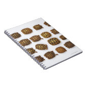 Baby in rijen notitieboek (Rechterzijde)