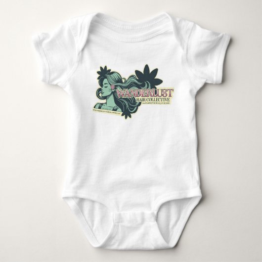 baby in stijl houden romper (Voorkant)