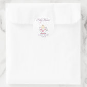Baby in Tea Cup Stickers / Toppers (Tas)