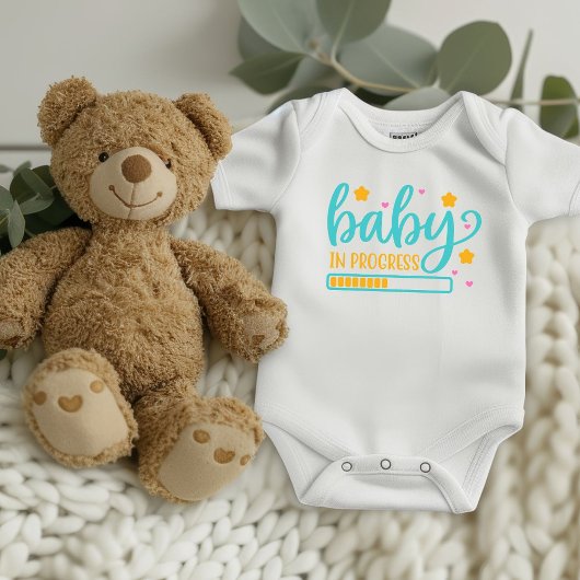 Baby in Uitvoering Zwangerschapsaankondiging Romper