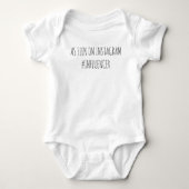 Baby Influencer Bodysuit Gift (Voorkant)