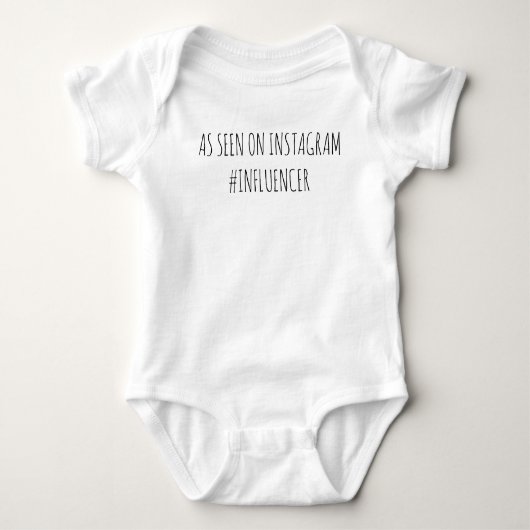 Baby Influencer Bodysuit Gift (Voorkant)
