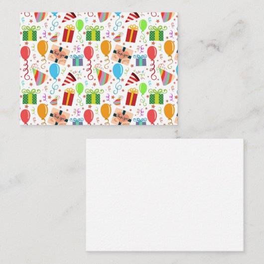 Baby Informatiekaartje (Voorkant / Achterkant)