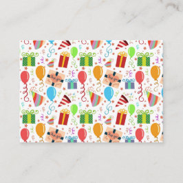 Baby Informatiekaartje