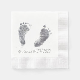 Baby Ink Foot prints Servet