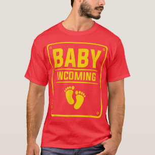 Baby Inkomende geslachtsorganen Zwangerschap en bo T-shirt