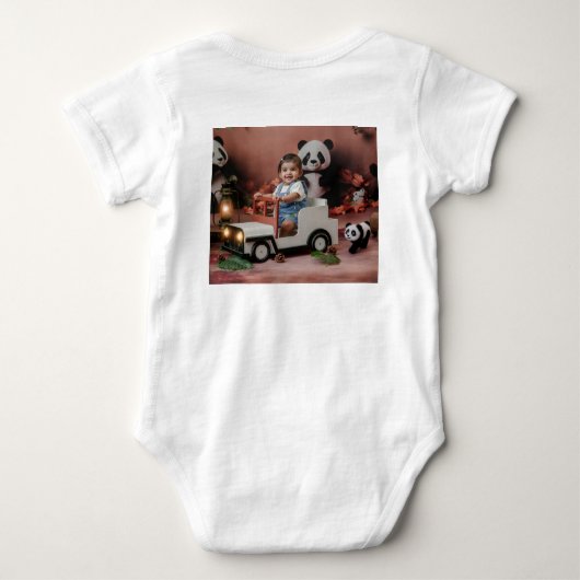 Baby input outfits romper (Achterkant)