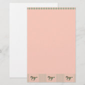  Baby inzake groene controles Briefpapier (Voorkant / Achterkant)