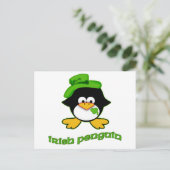 Baby Irish Penguin Briefkaart (Staand voorkant)