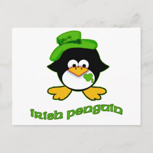 Baby Irish Penguin Briefkaart