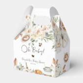 Baby is aan het brouwen | Autumn Coffee Baby showe Bedankdoosjes (Voorkant Zijde)