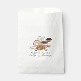 Baby is aan het brouwen bedankzakje