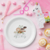 Baby is aan het brouwen papieren bordje (Feest)