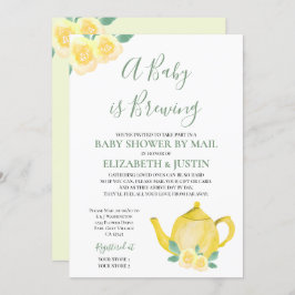 Baby is Baby shower van de Brouwerij Yellow Teapot Kaart