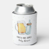 Baby is Baby showers bierflesje kweek Blikjeskoeler (Blikje Voorkant)