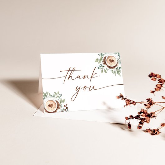 Baby Is Brewing Baby Shower Dankkaart Bedankkaart