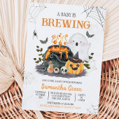 Baby is Brewing Baby Shower Kaart