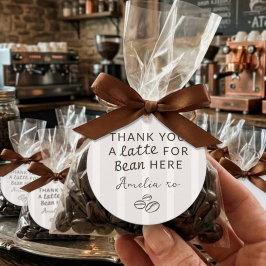 Baby is Brewing Bedankt Baby Shower Bedankjes Labels