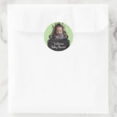 Baby is Brewing Birth Announcement Halloween Ronde Sticker (Tas)