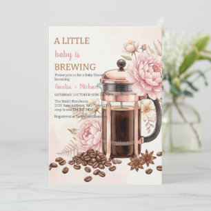 Baby is Brewing Cadeau Baby Borrel Kaart