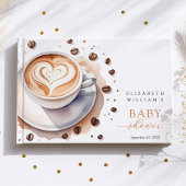 Baby is Brewing Coffee Baby shower gastenboek
