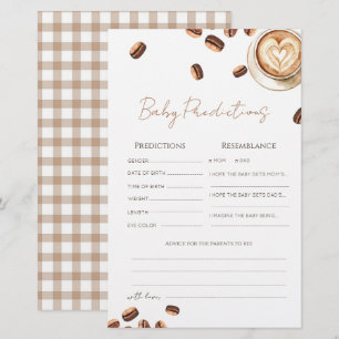 Baby is Brewing Coffee Bean Baby voorspellingen Ka