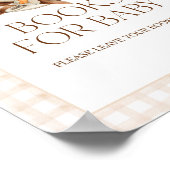 Baby is Brewing Coffee Bean Theme Baby Shower Book Poster (Hoek)