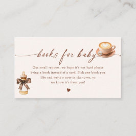 Baby Is Brewing Coffee Books For Baby Informatiekaartje