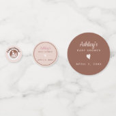 Baby is Brewing Coffee Brunch Baby shower Sprinkle Confetti (Achterkanten)