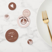 Baby is Brewing Coffee Brunch Baby shower Sprinkle Confetti (Groep)